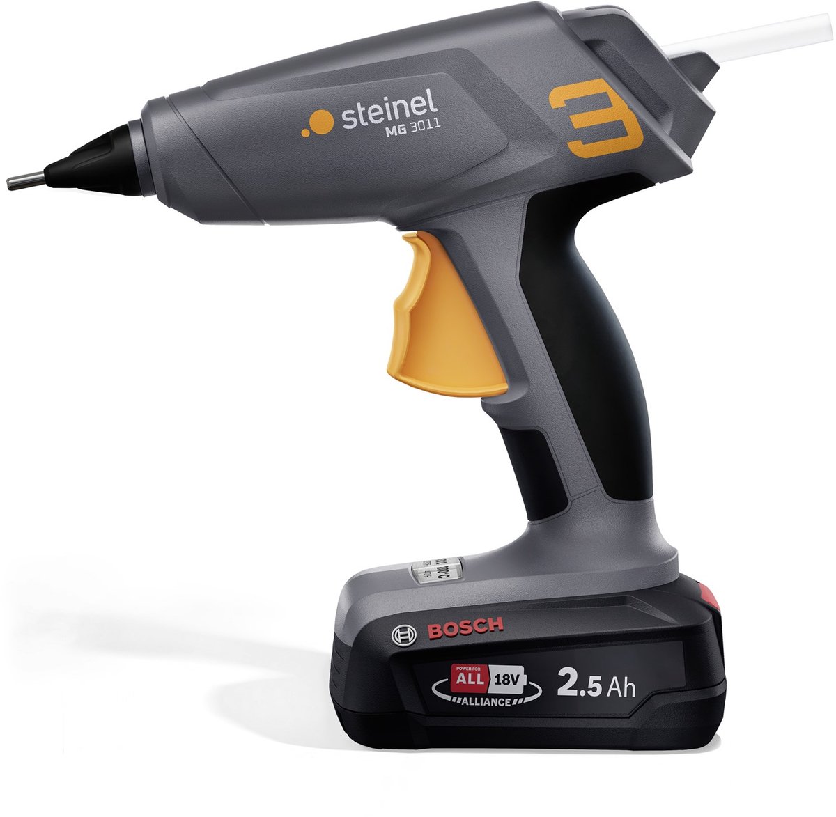 Steinel MobileGlue 3011 Pistolet à colle + batterie, + chargeur 11 mm 18 V 1 pc(s)