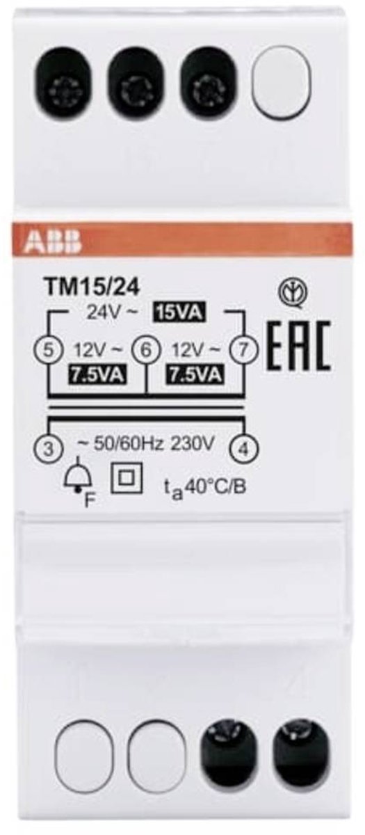 ABB 2CSM228745R0802 Transformateur pour sonnette 12 V, 24 V 1.25 A