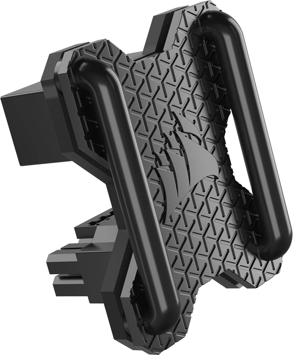 Corsair 180° Degree - 12V-2x6 (Style A) - GPU Power Adapter - Black