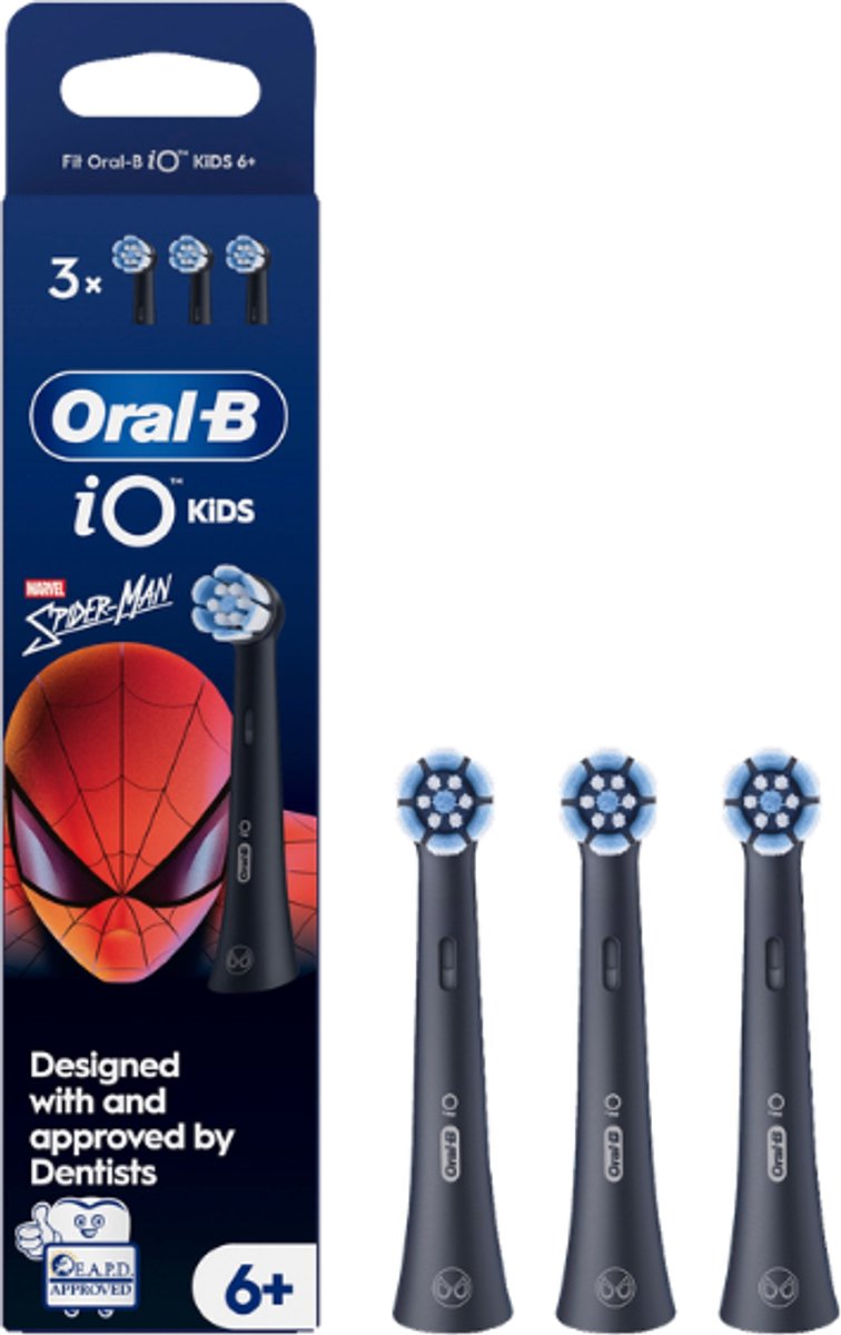 Oral-B Tandbørstehoveder iO Gentle Care Spiderman Refills - 3 pcs
