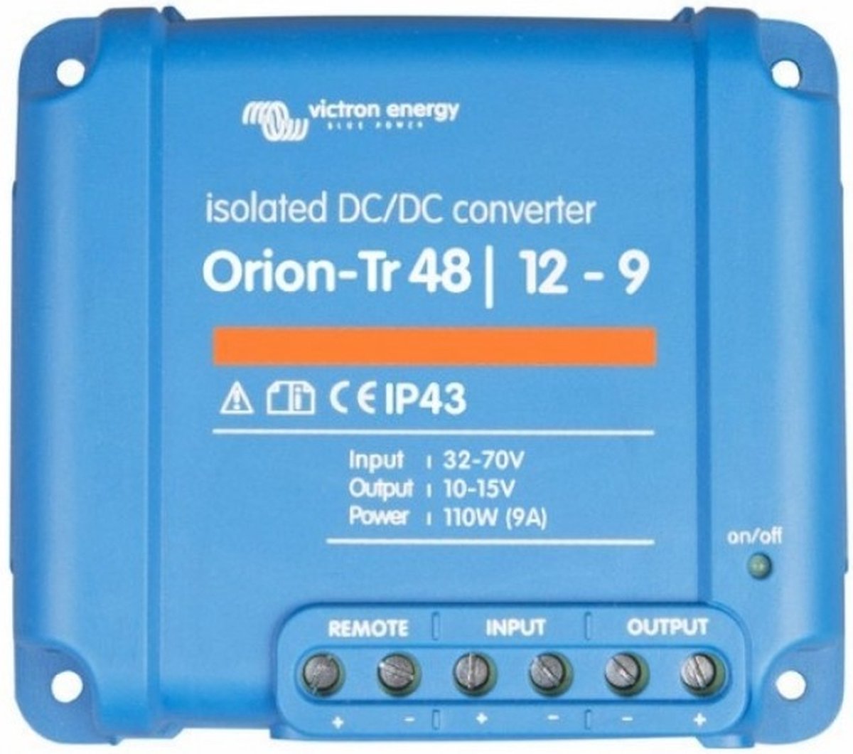 Victron Energy Orion-Tr 48/12-9A Convertisseur CC/CC 48 V/DC - 12 V/DC/12.5 A 120 W