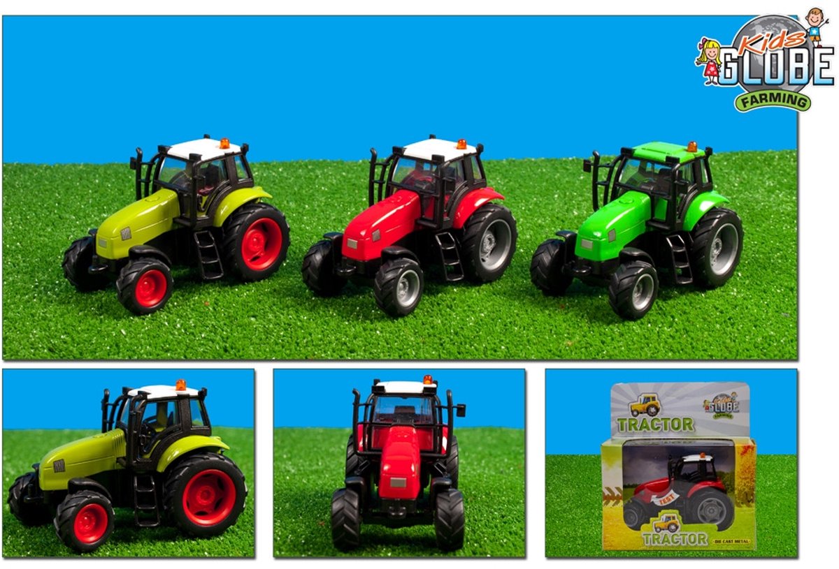 Kids Globe Tractor with Light and Sound 1:32