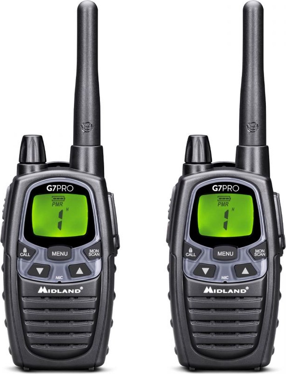 Midland Work Edition Set 2x G7 Pro C1090.18 Talkie-walkie PMR jeu de 2