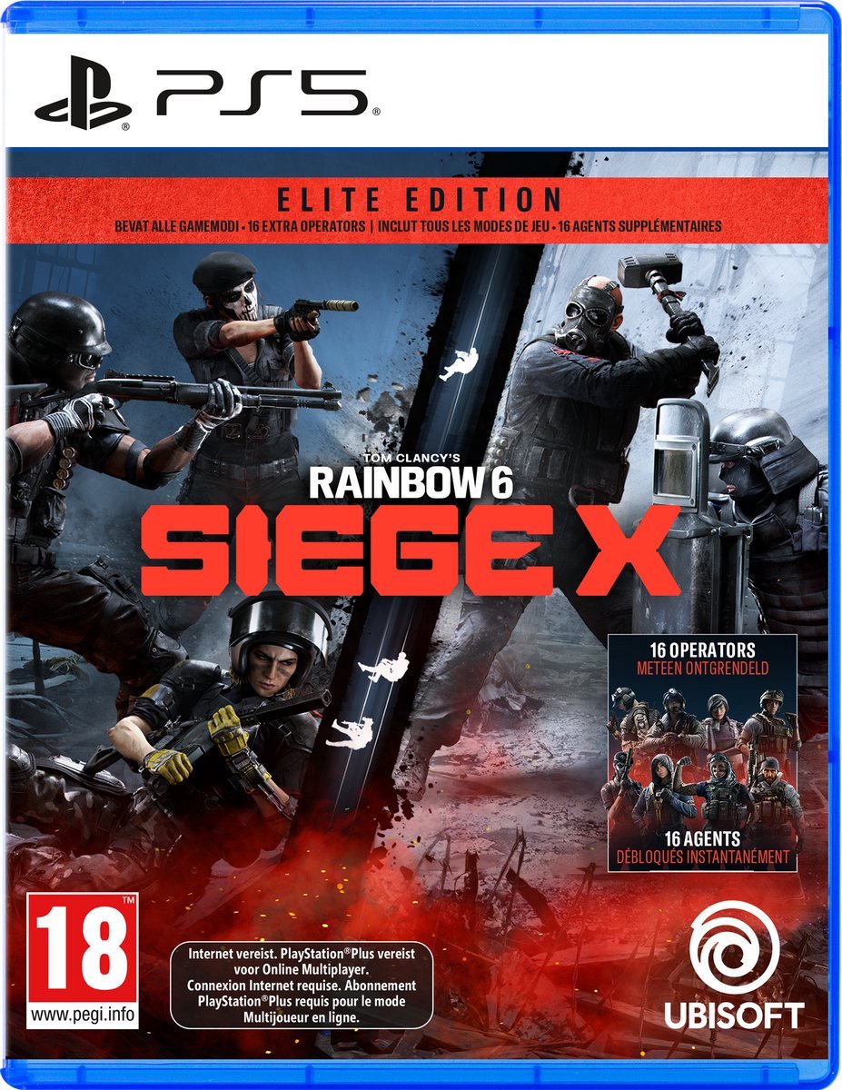 Tom Clancy's Rainbow Six Siege X (Elite Edition) - Sony PlayStation 5 - Shooter