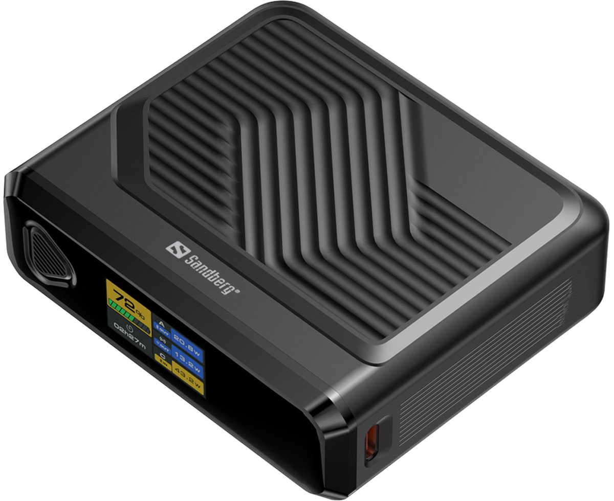 Sandberg Travel Powerbank 20000 PD100W - 20000 mAh