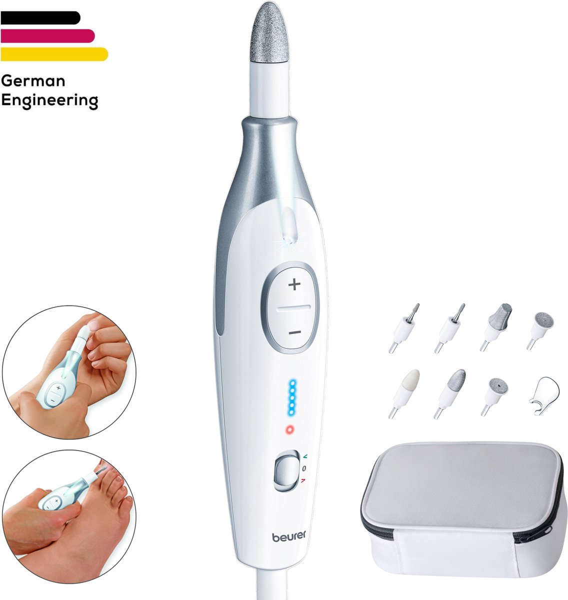 Beurer Beurer MP 42 - Elektrisches Maniküre-/Pediküregerät Ensemble manucure + pédicure