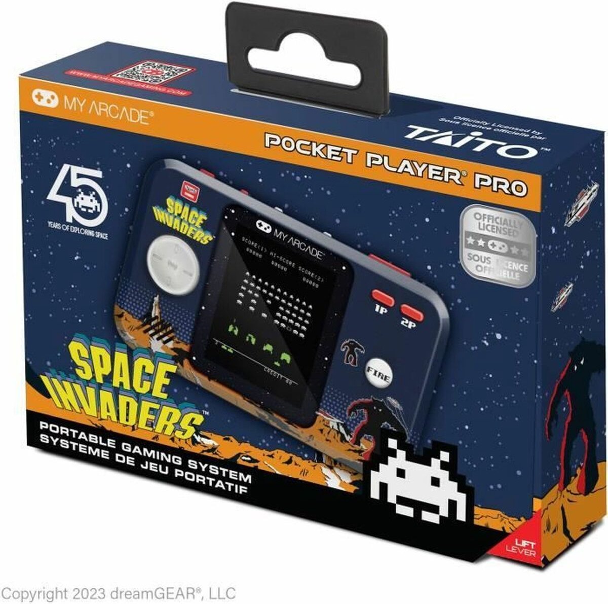 My Arcade SPACE INVADERS POCKET PLAYER PRO