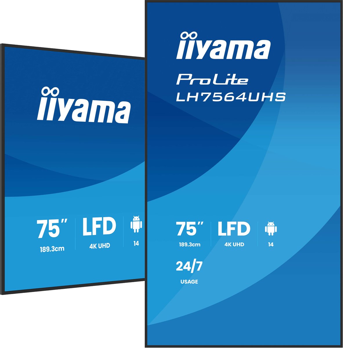 iiyama ProLite LH7564UHS-B1AG - 3840x2160 (4K) - 60Hz - VA