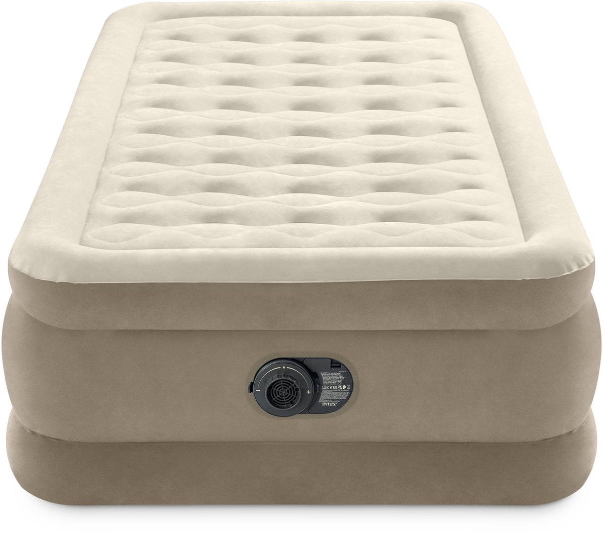 Intex 64426ND DuraBeam UltraPlush Matelas gonflable (L x l x H) 191 x 99 x 46 cm marron