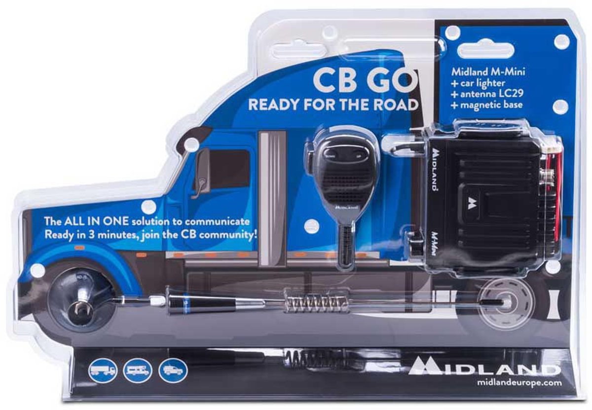 Midland M-Mini USB to Go C1262.05 Emetteur-récepteur CB