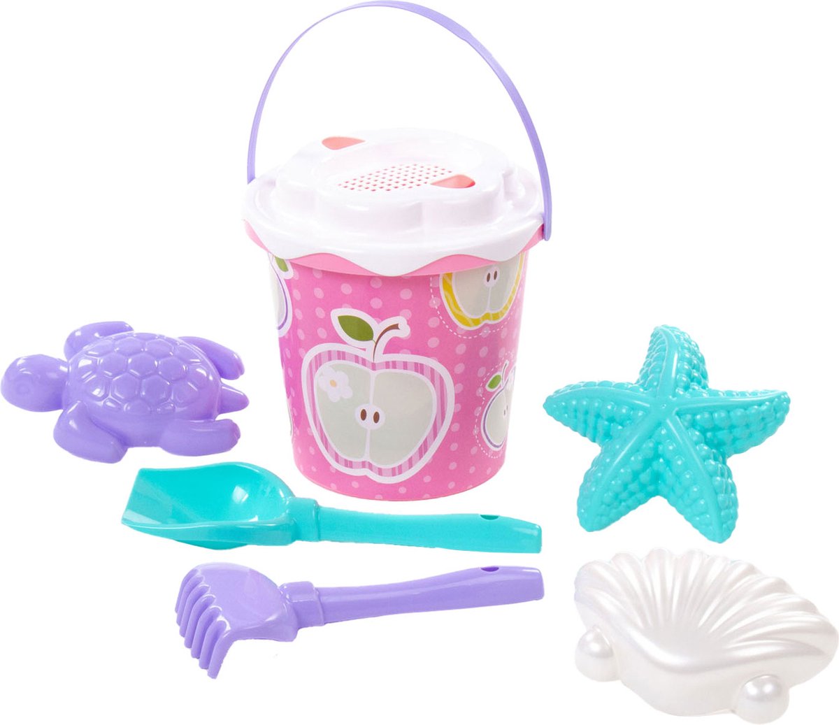 Cavallino Toys - Cavallino XL Bucket Set Pink 7 pcs.