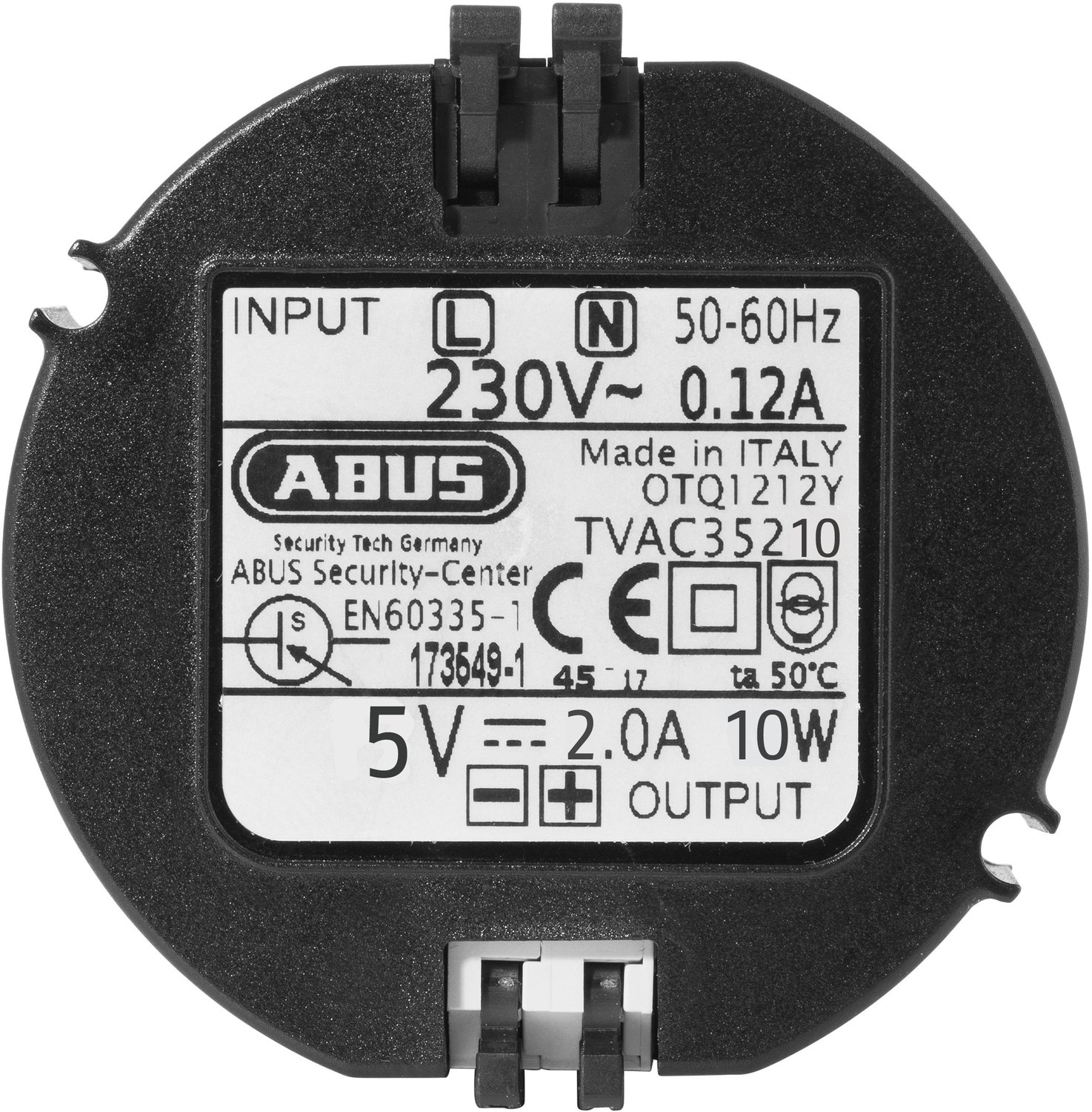 ABUS PERFORMANCE LINE TVAC35210 Alimentation encastrée
