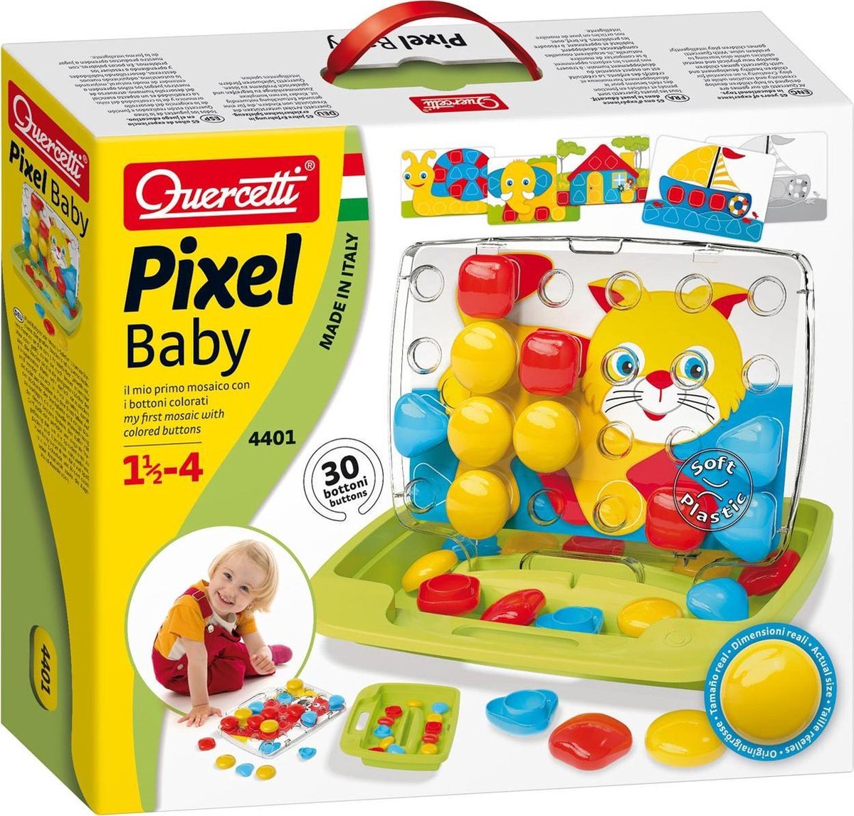 Quercetti FantaColor Baby (40 dele)