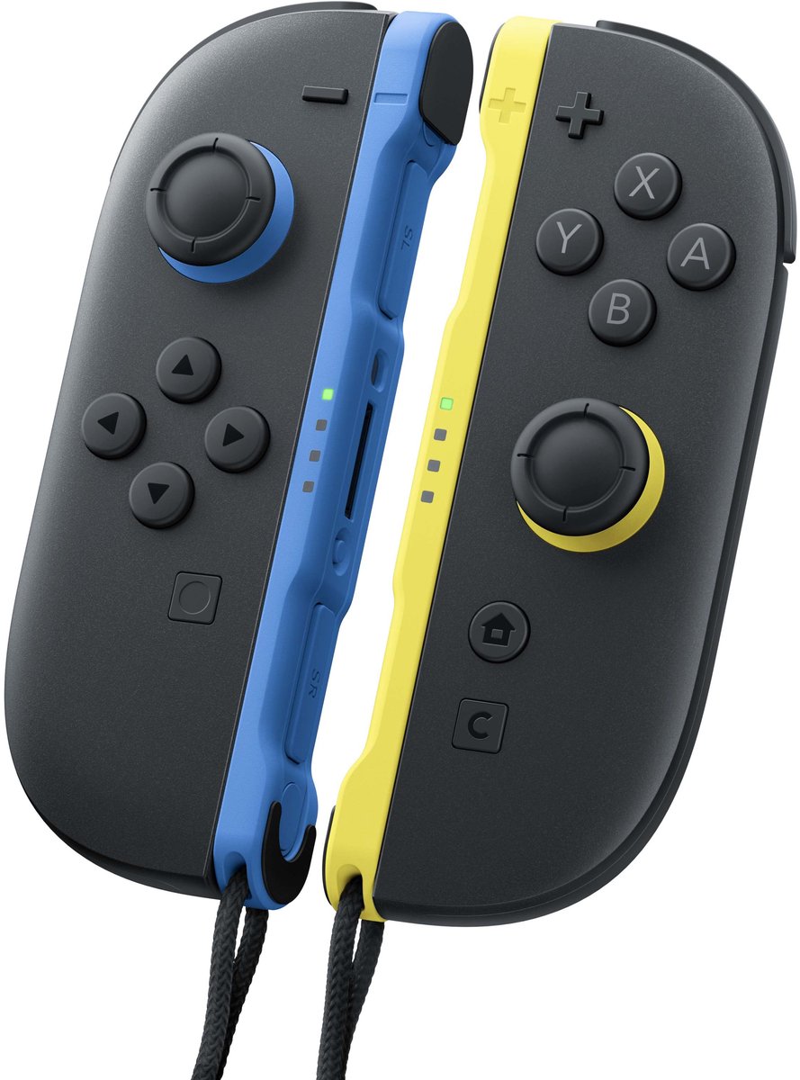 Nintendo Joy-Con 2 Pair Blue/Light Yellow - Wireless Controller - Nintendo Switch 2