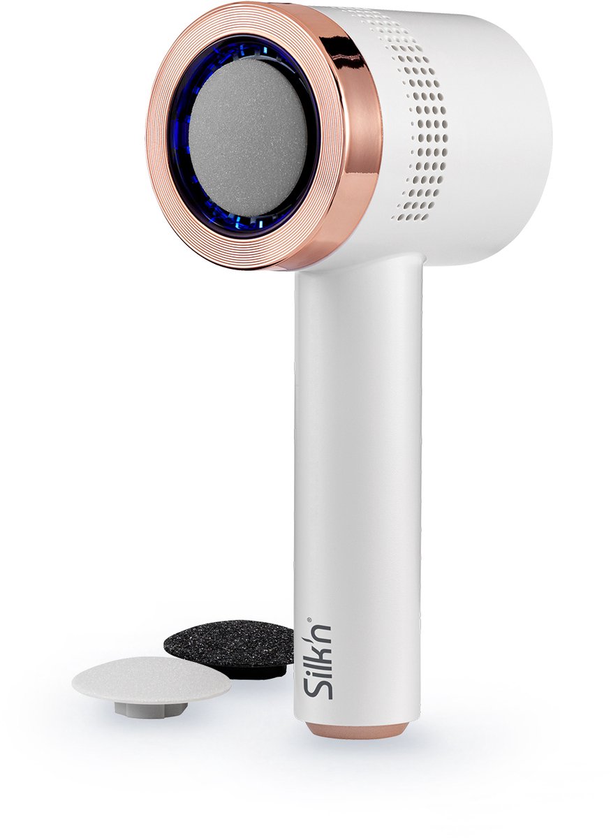 Silk'n VacuPedi Electric Hard Skin Remover with Built-in Vacuum (Rose Gold)