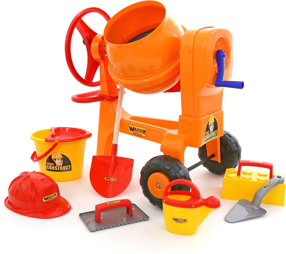Cavallino Toys Cavallino Concrete Mixer with Accessories 9 pcs.