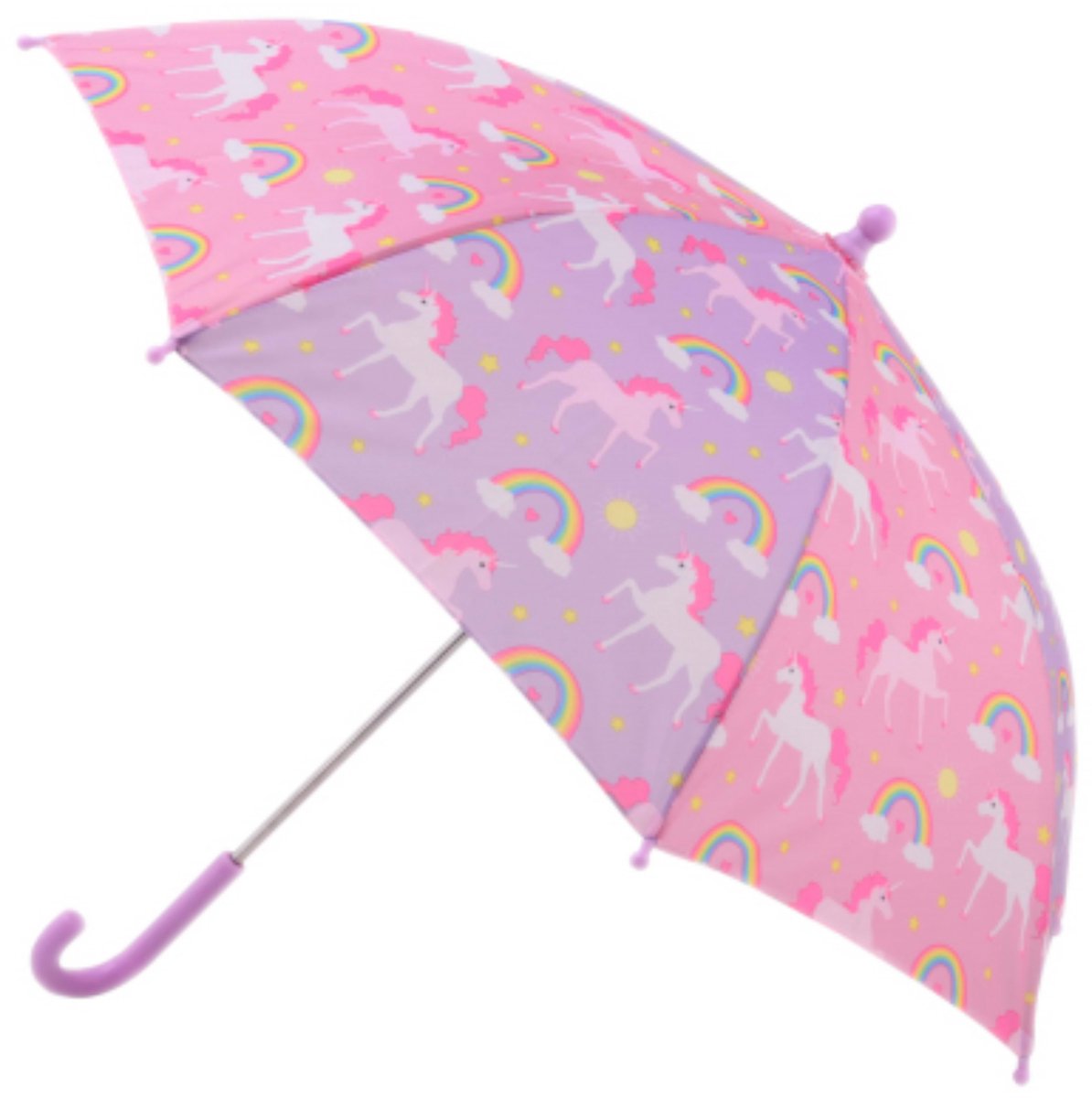 Johntoy Paraply Enhjørning Regnbue ⌀ 60 cm