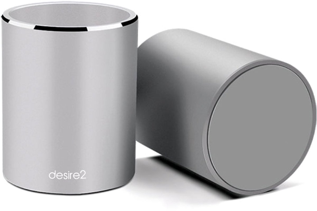 Desire2 Elite Pen Pot Aluminium