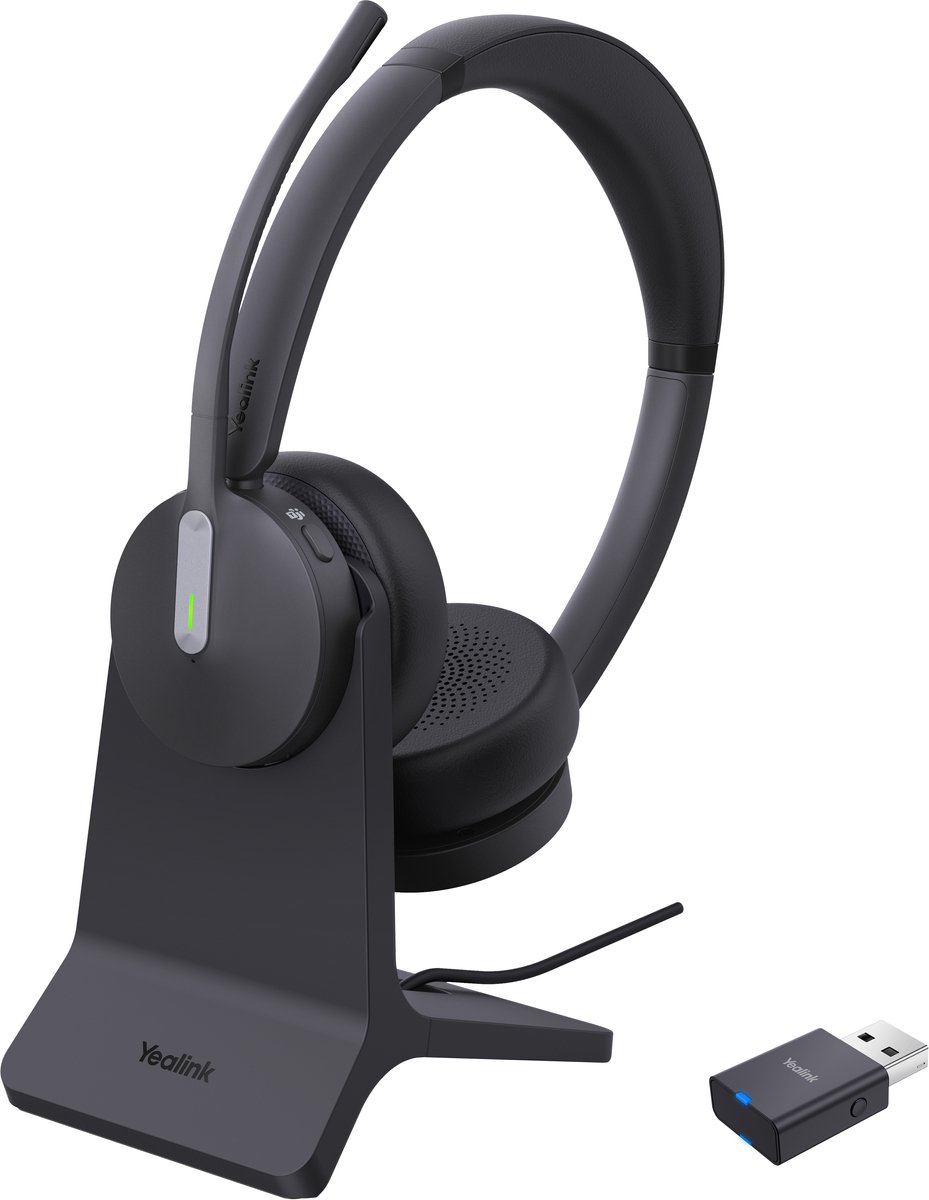 Yealink WH64 Hybrid Dual with Charging Stand - Teams