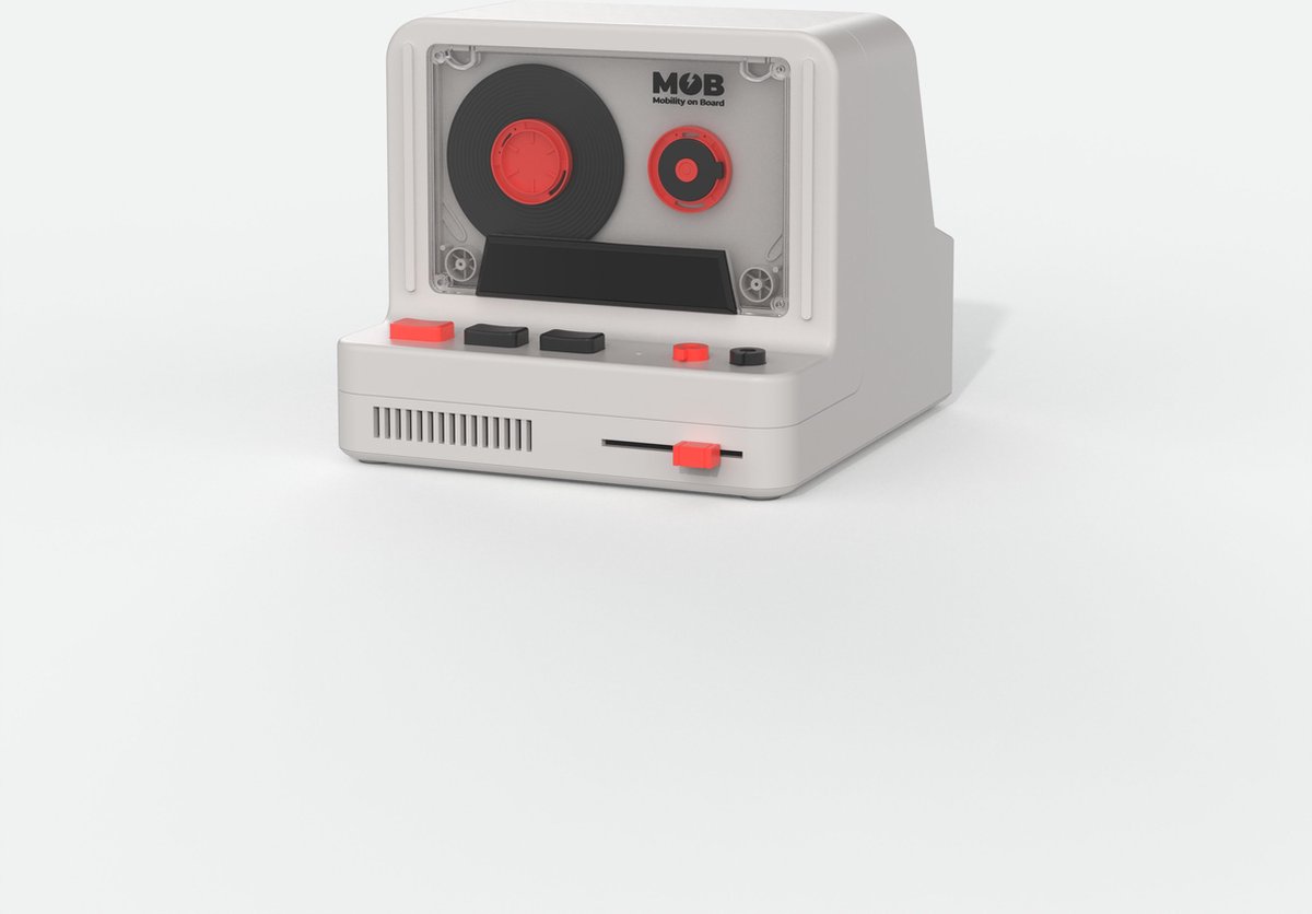 MOB Speaker Retro Camera Grey