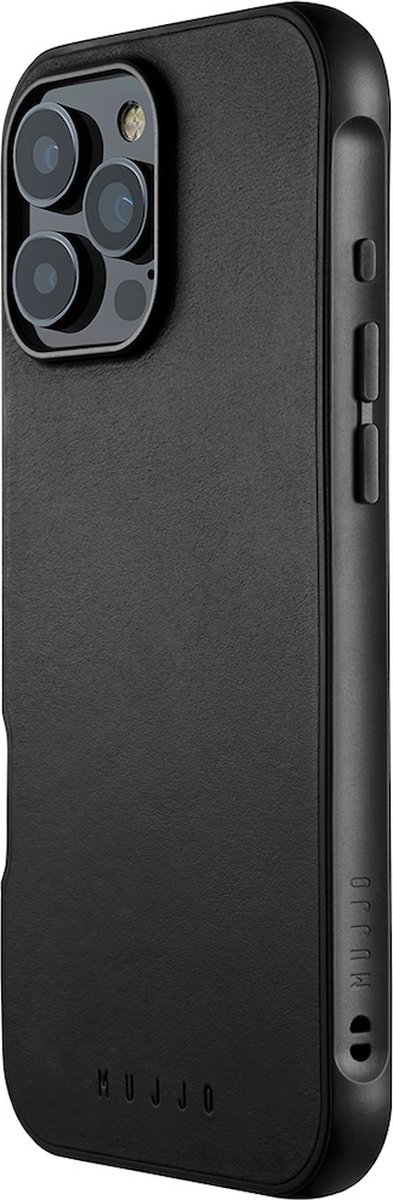 Mujjo Shield Case for iPhone 16 Pro Max - Black