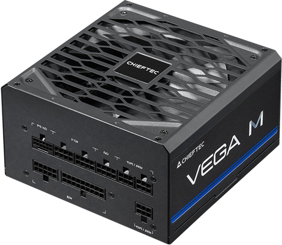 Chieftec VEGA M PPG-850-C Strømforsyning - 850 Watt - 135 mm - ATX - 80 Plus Gold certified