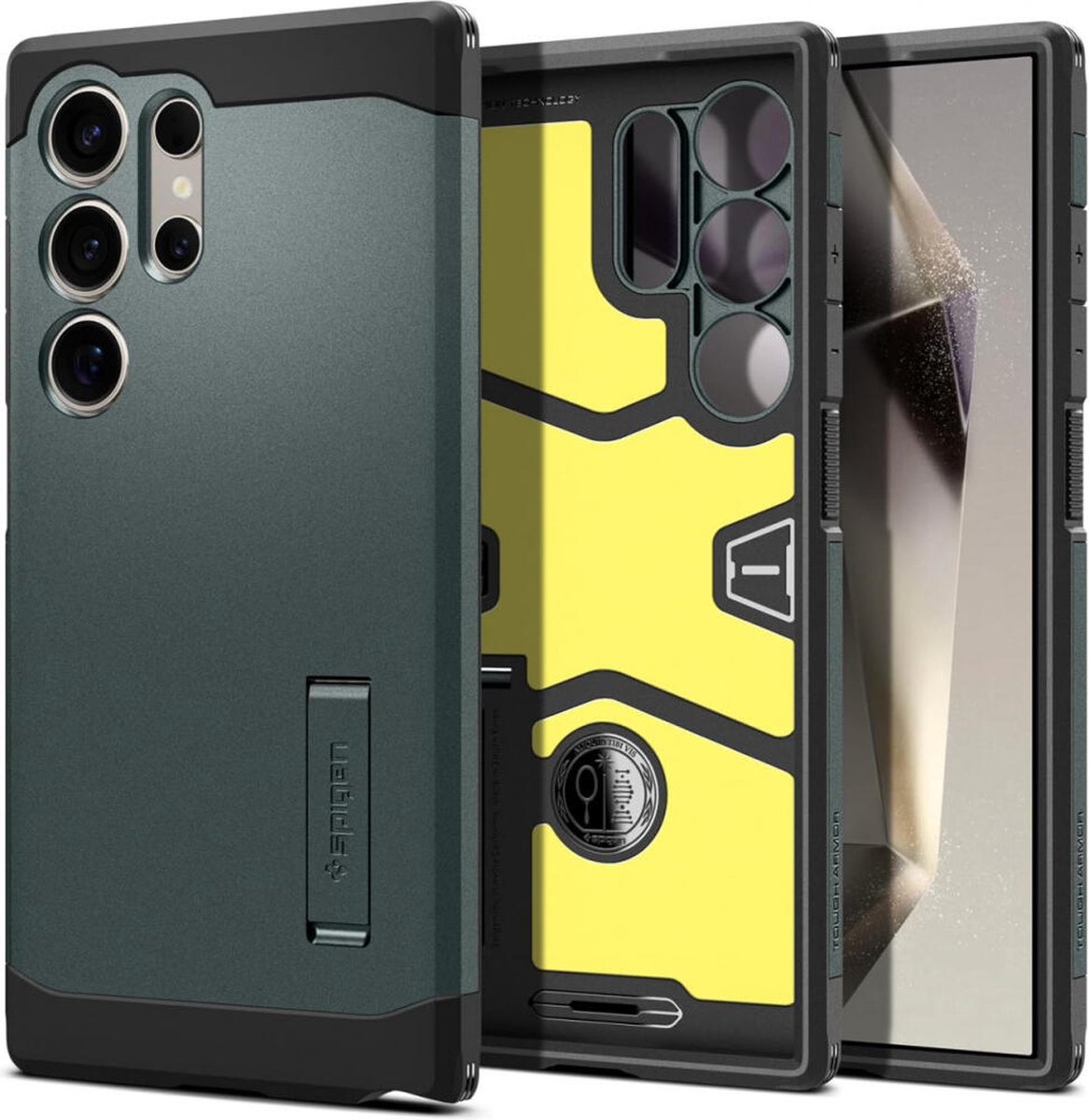Spigen Tough Armor - abyss green - Samsung Galaxy S24 Ultra