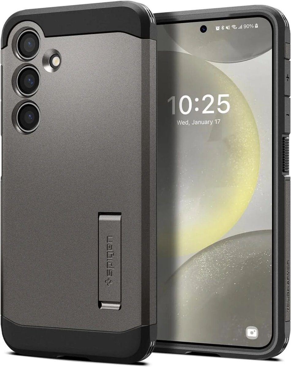Spigen Tough Armor - gunmetal - Samsung Galaxy S24