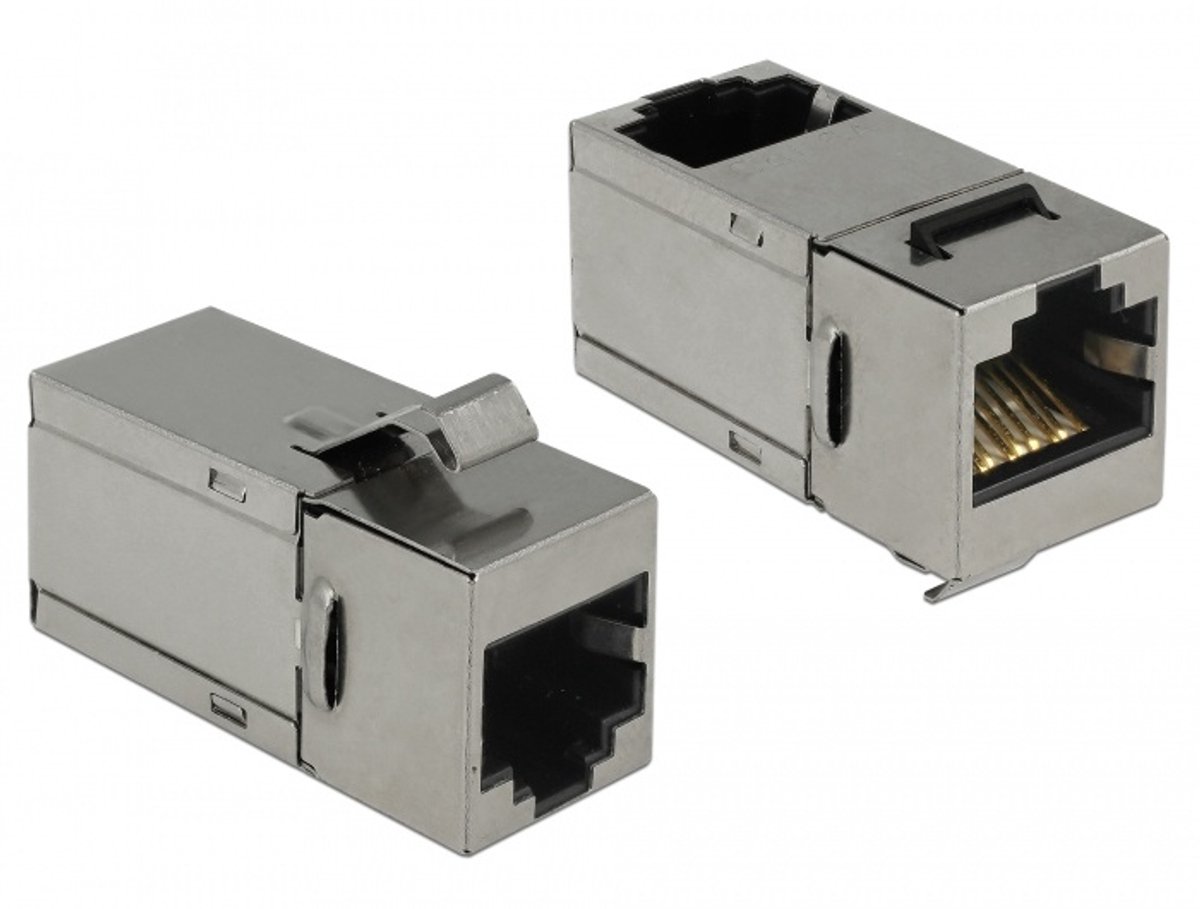 DeLOCK Keystone Module RJ45 Jack > RJ45 Jack