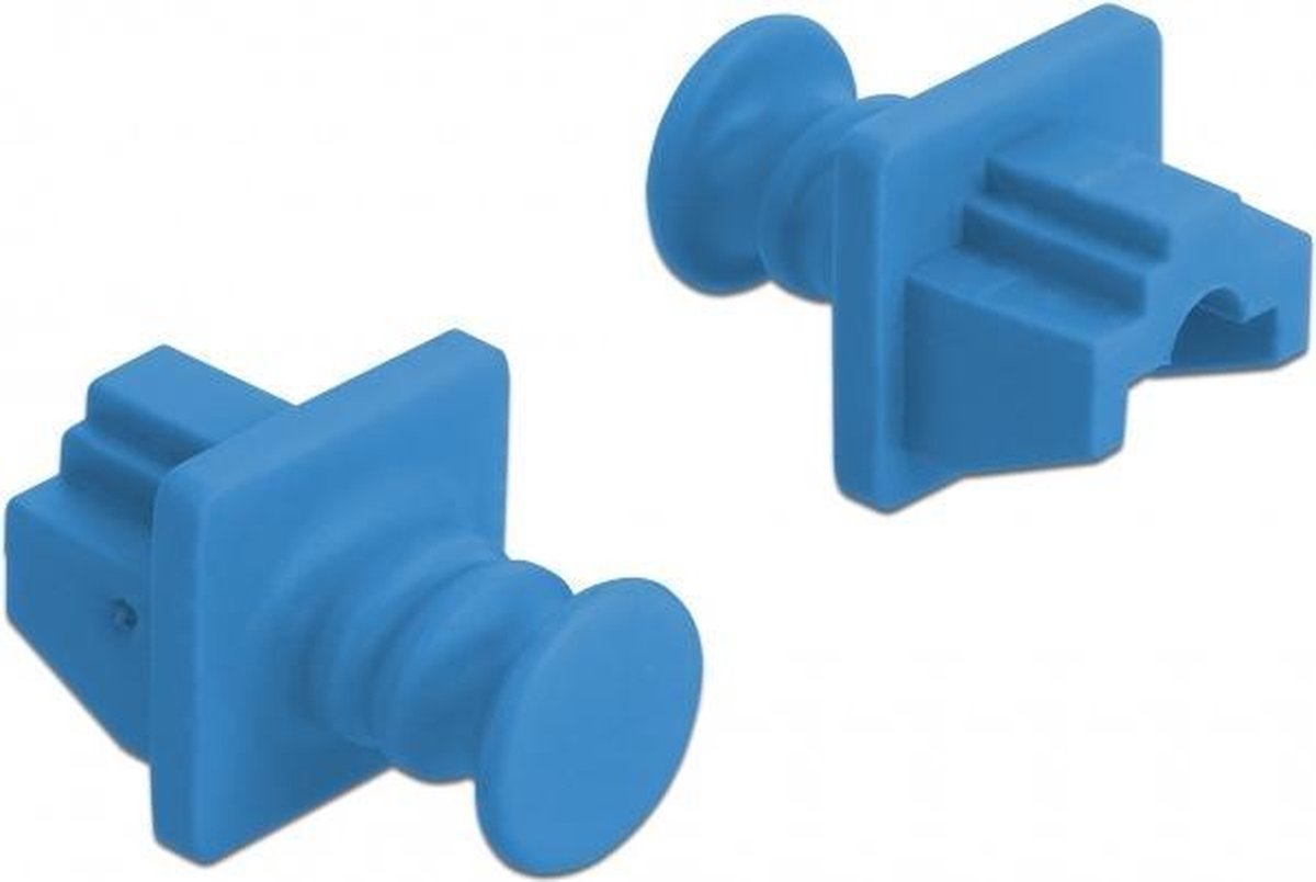 DeLOCK Dust Cover for RJ45 Jack - Blue