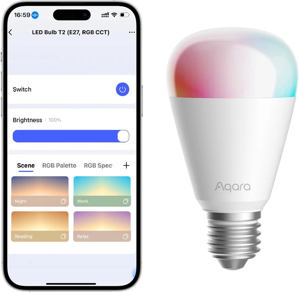 Aqara LED Bulb T2 (RGB CCT E27)