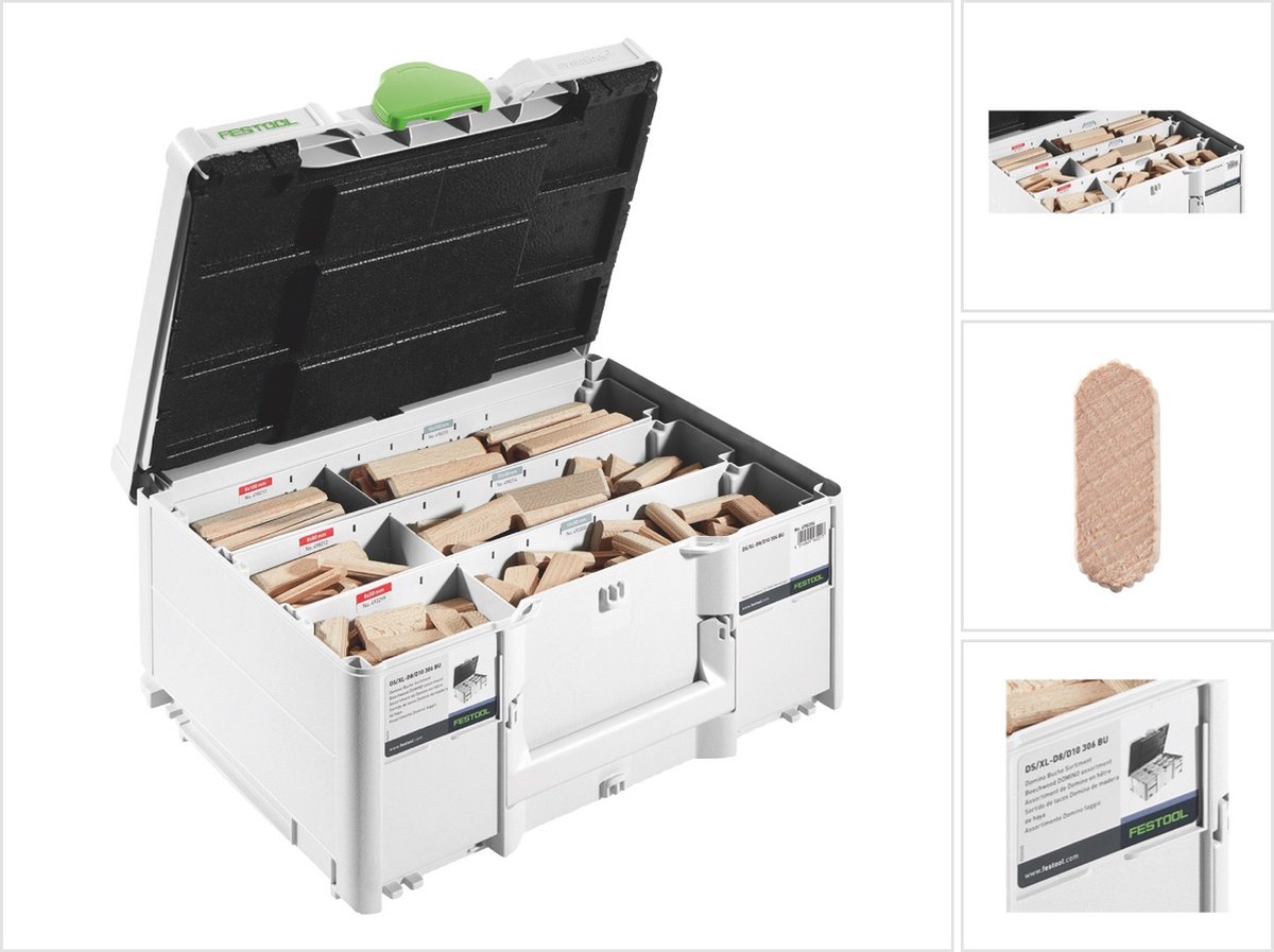 Festool 576791 DS/XL D8/D10 306 BU Assortiment de chevilles 1 pc(s)