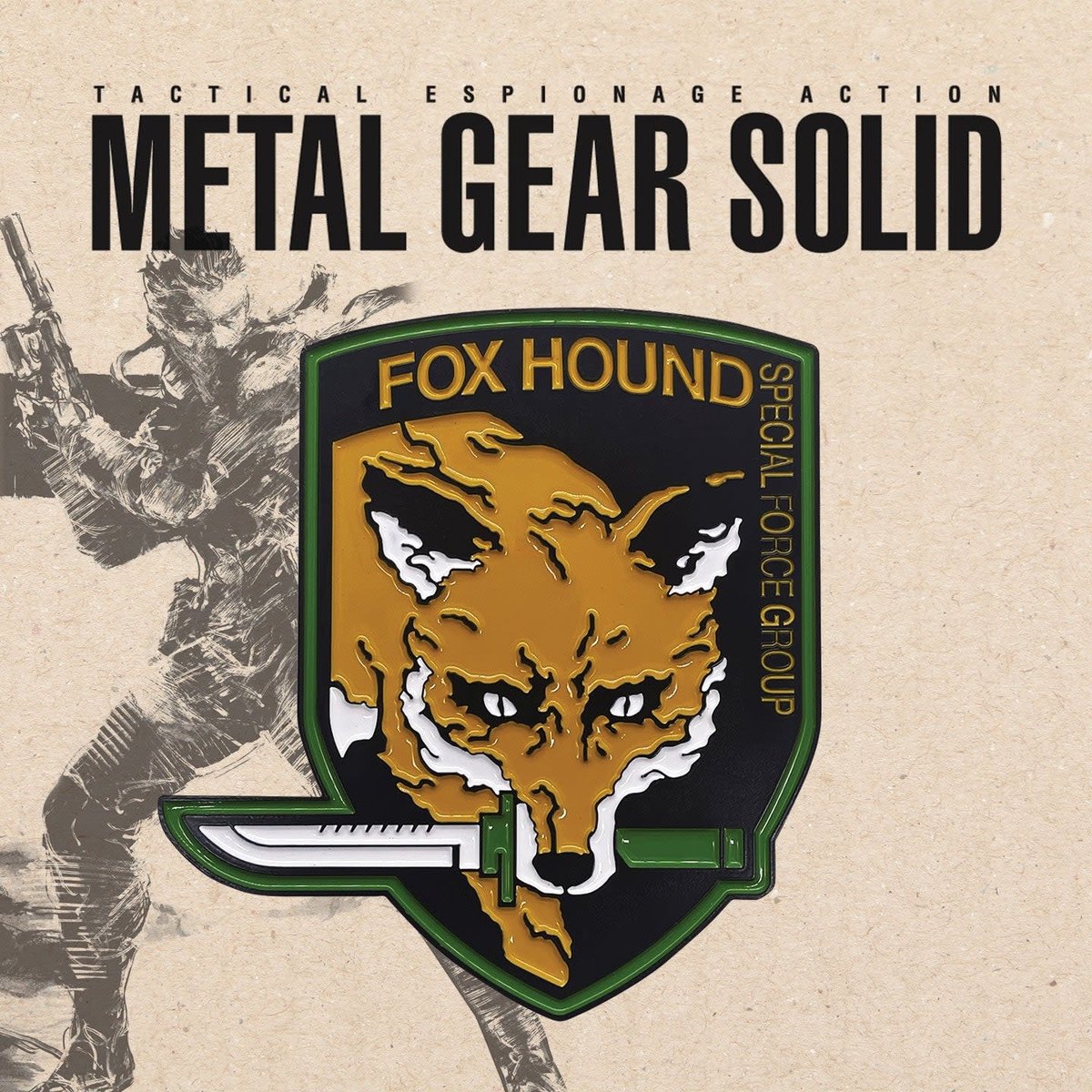 FaNaTtik - Metal Gear Solid FOXHOUND Insignia Limited Edition Ingot
