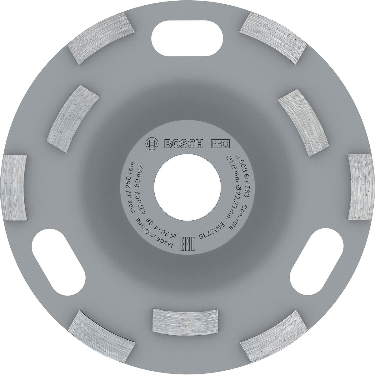 Bosch Accessories 2608601763 Disque diamant Diamètre 125 mm 1 pc(s)