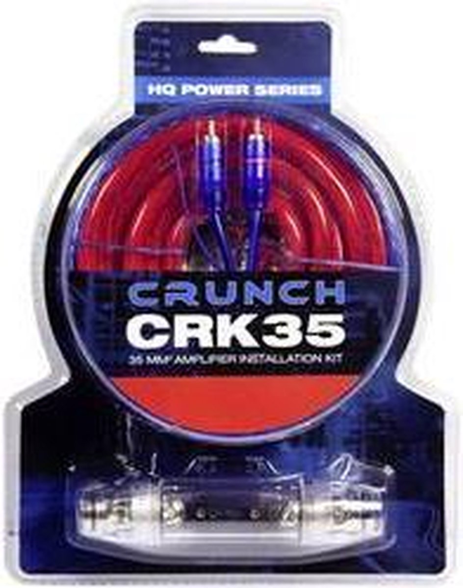 Crunch CRK35 Set de connexion pour ampli HiFi auto 35 mm²