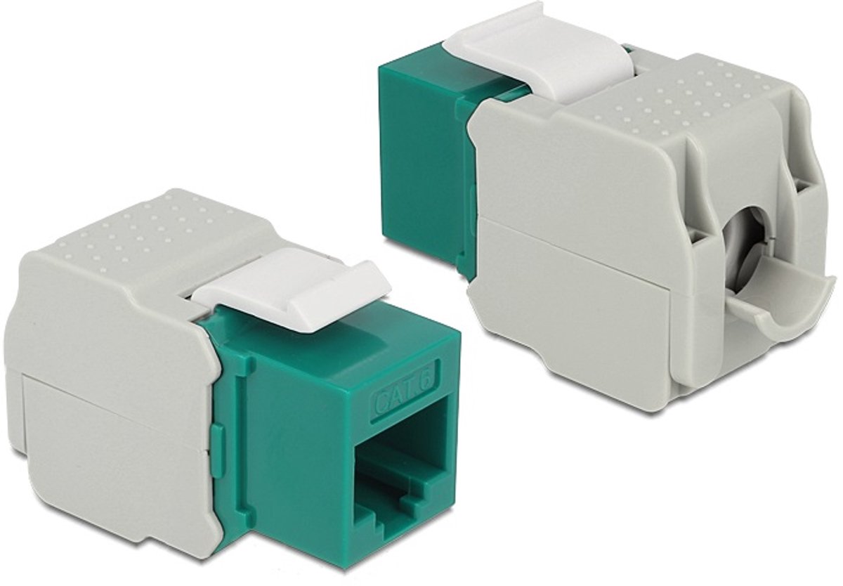 DeLOCK Keystone Module RJ45 jack > LSA Cat.6 UTP