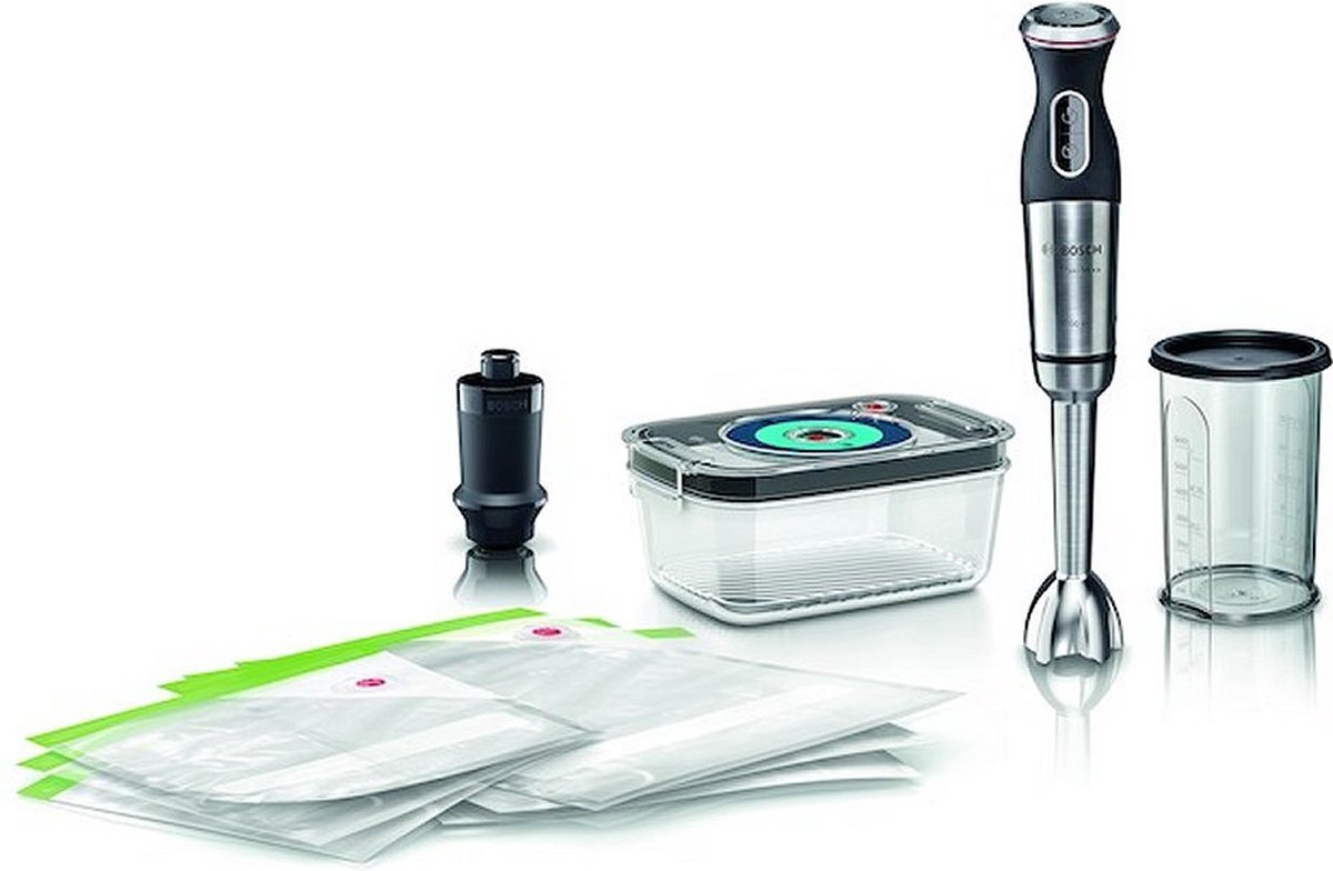 Bosch Haushalt MS8CM61V1 Mixeur plongeant 1000 W acier inoxydable, noir