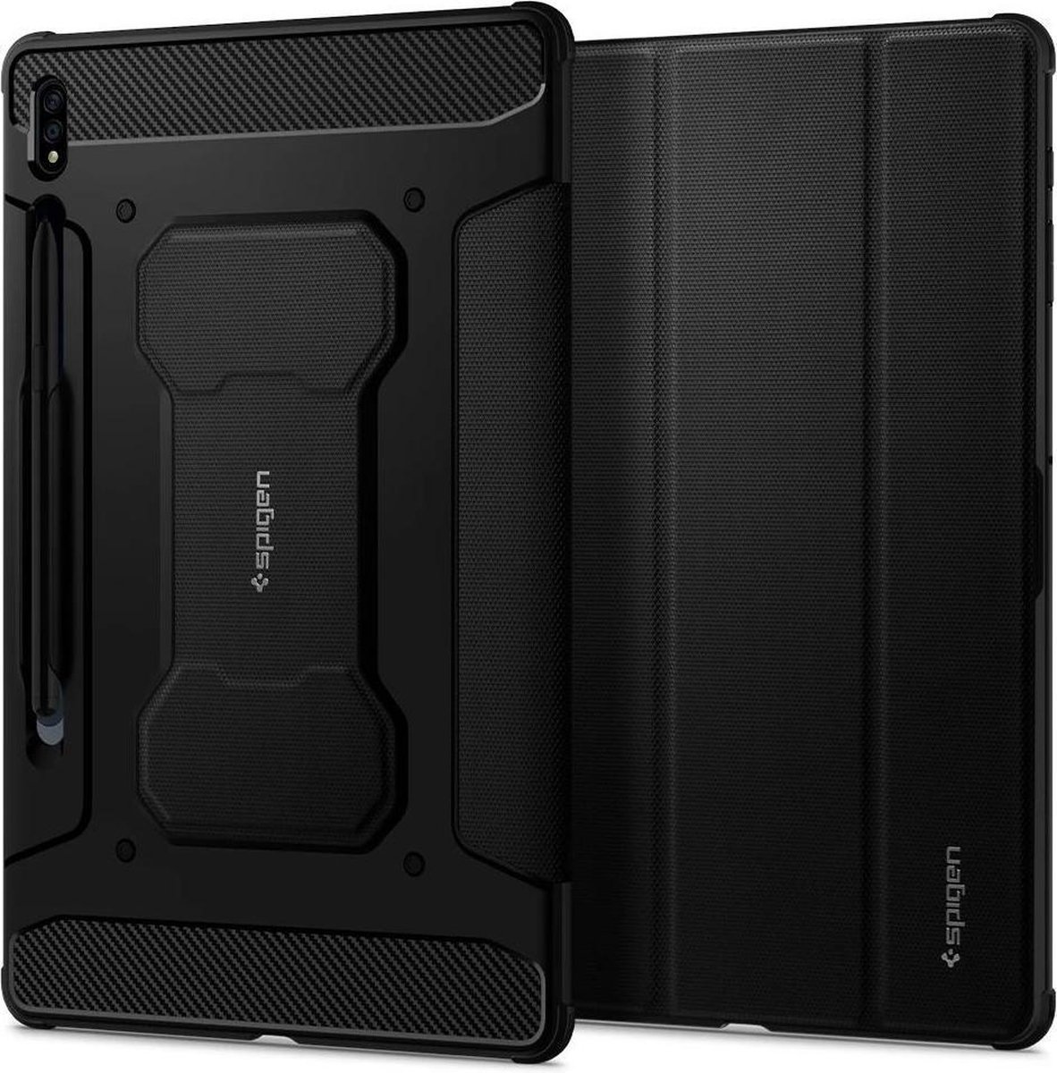 Spigen Rugged Armor Pro - black - Samsung Galaxy Tab S7+/S8+
