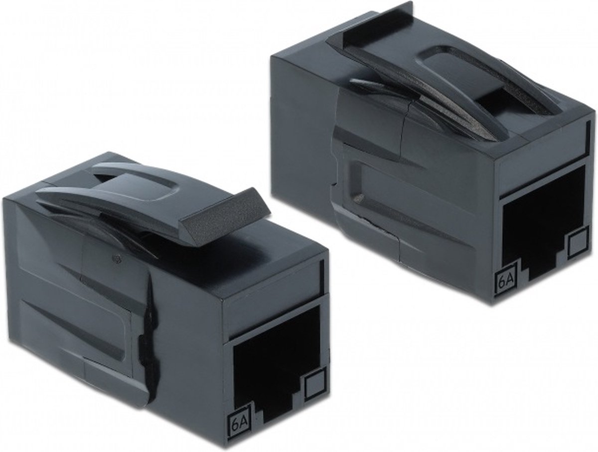 DeLOCK Keystone Module RJ45 Jack > RJ45 Jack Cat.6A