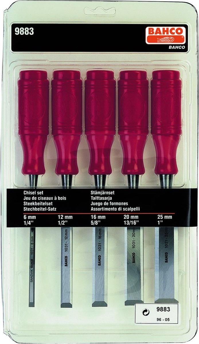 BAHCO Chisel Set