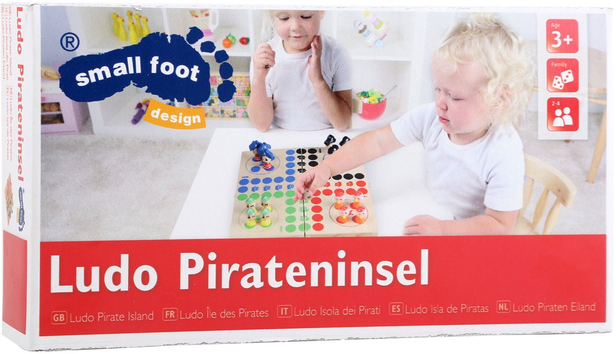 Small Foot Wooden Ludo Pirate Island