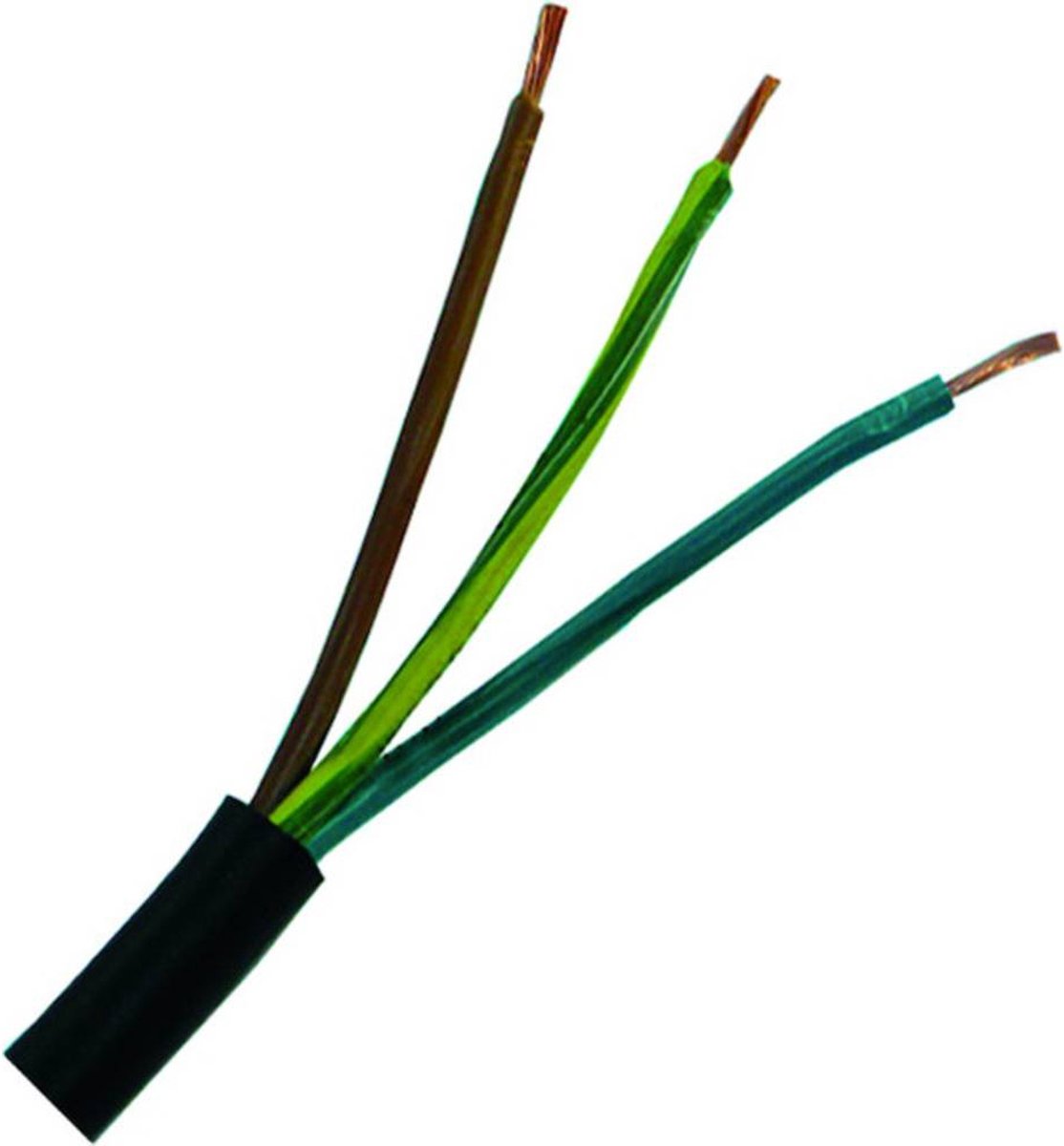 Câble pour courants forts NYY-J 3x1,5 RG50 NYY-J 3 x 1.5 mm² 50 m