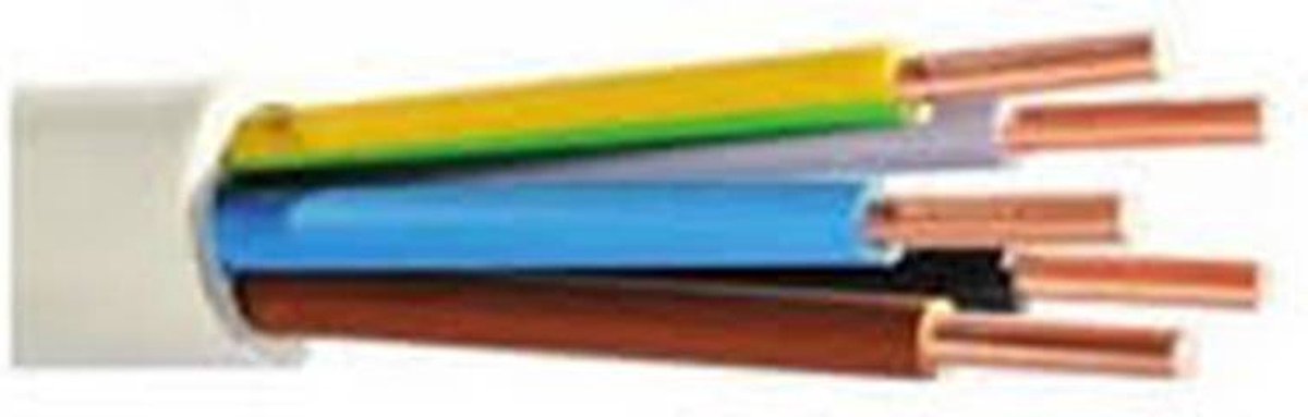 Câble gainé NYM-J 5x1,5 RG100 NYM-J 5 G 1.5 mm² gris 100 m