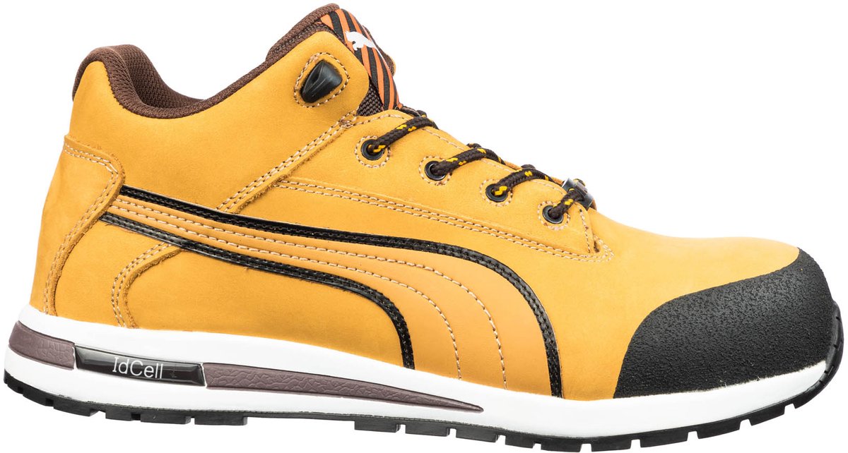 PUMA DASH WHEAT MID S3S FO HRO SR 633180407000046 Chaussures de sécurité S3S Pointure (EU): 46 Wheat 1 paire(s)