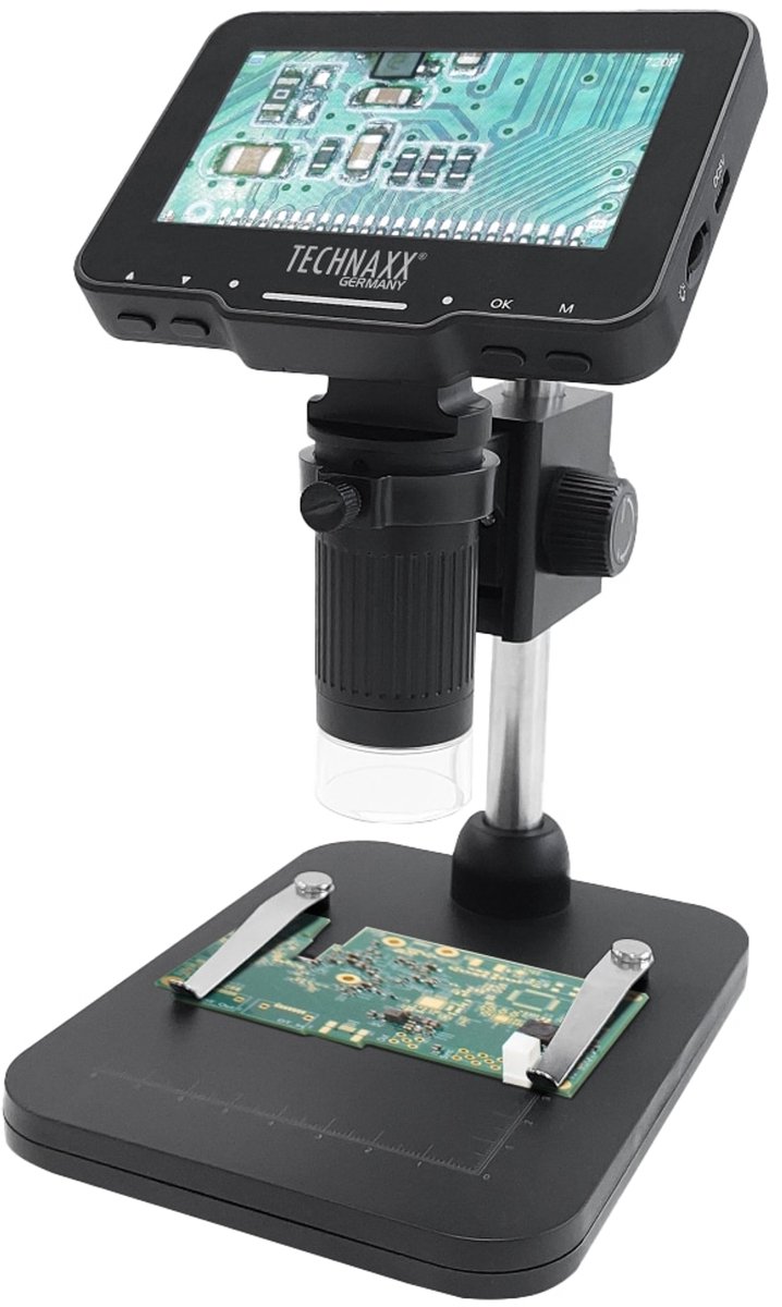 Technaxx 5140 TX-277 Microscope numérique monoculaire 50 x lumière réfléchie