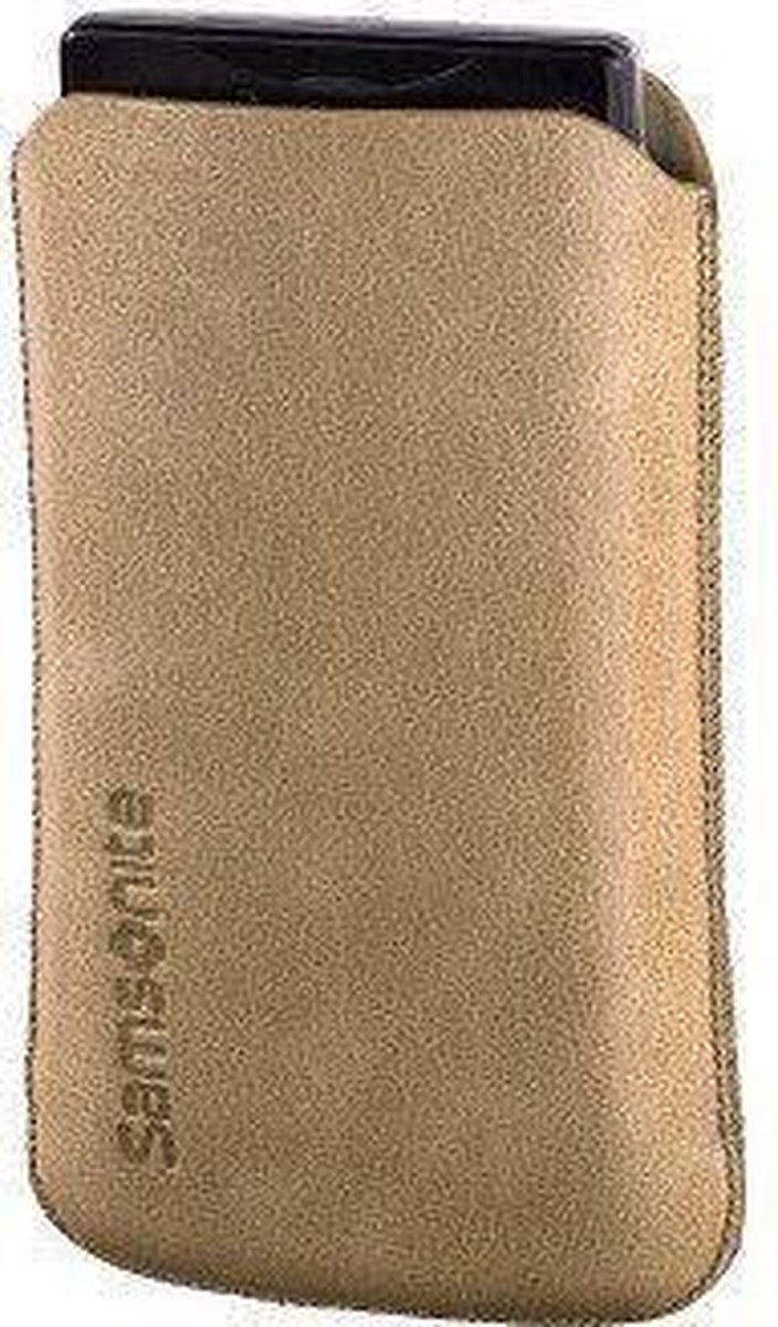 Hama Samsonite Toledo Leather Sleeve Beige iPhone 3 & 4/4s