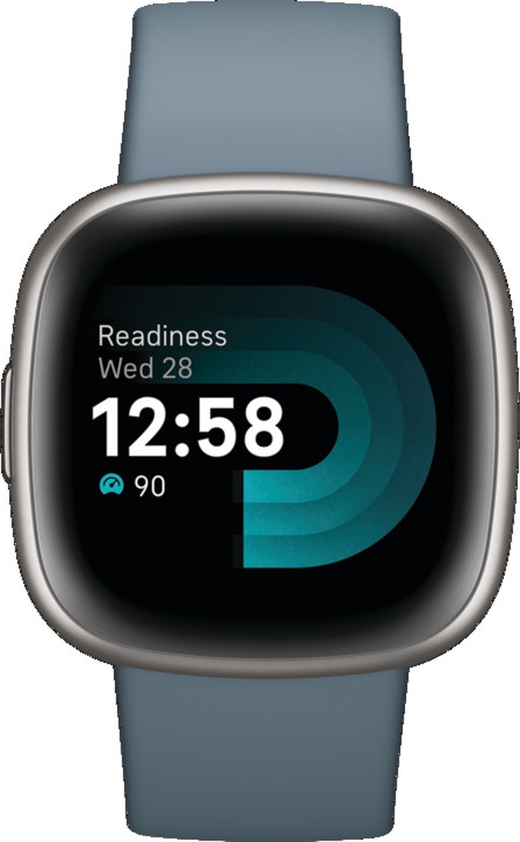 Fitbit Versa 4 Waterfall Blue/Platinum