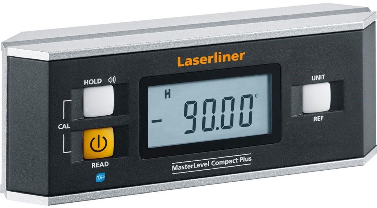 Niveau à bulle numérique Laserliner MasterLevel Compact Plus 081.265A avec aimant 30 mm 360 °