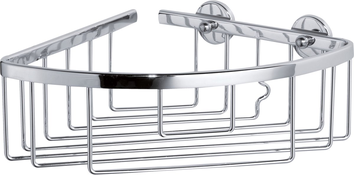 tesa 40200-00000-00 ALUXX Panier de douche dangle colle chrome (brillant)