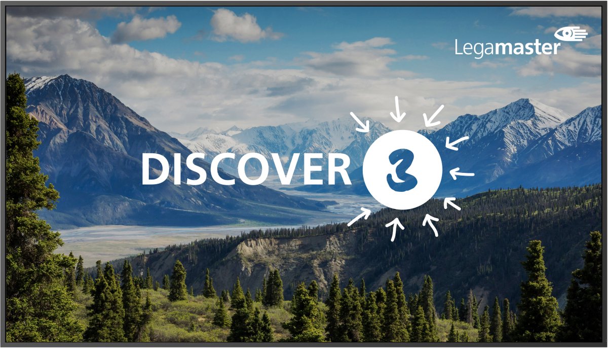 Legamaster Ecran format large CEE: B (A - G) 65 pouces 3840 x 2160 Pixel 24/7